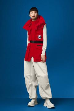 Chamarras Canada Goose Mujer Outlet - Chaka Chalecos Rojos OL0126394